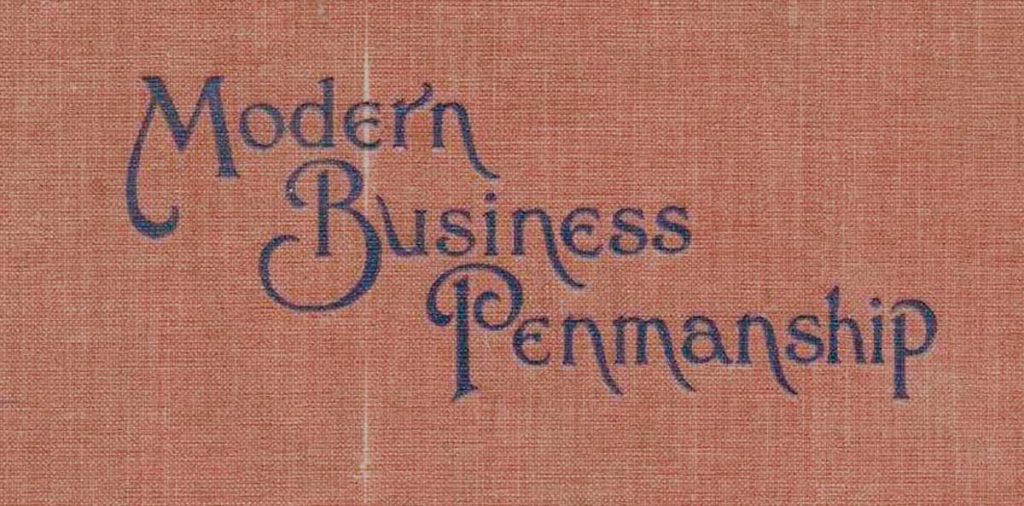 Подробнее о статье Modern Business Penmanship