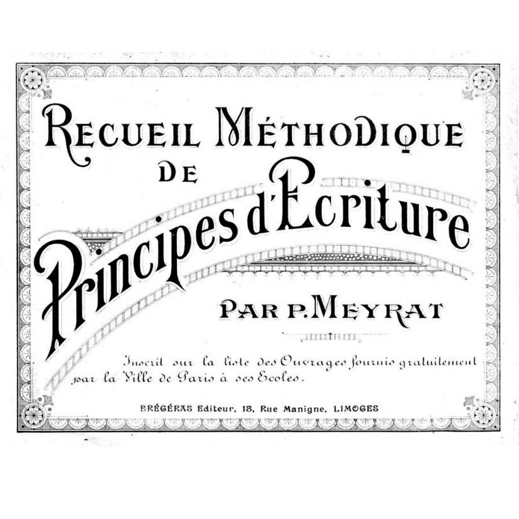 Recueil Méthodique de Principes d' Ecriture